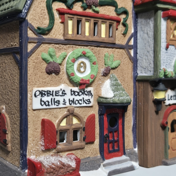 Department 56 Obbies Books and Letrinkas Candy christmas village candy shop toys - Picture 7 of 14